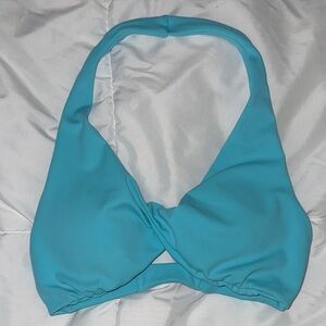 Turquoise Halter Sports Bra